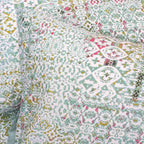 Σετ Παπλωματοθήκη Cannon Blossom 230X250 Pastel Green